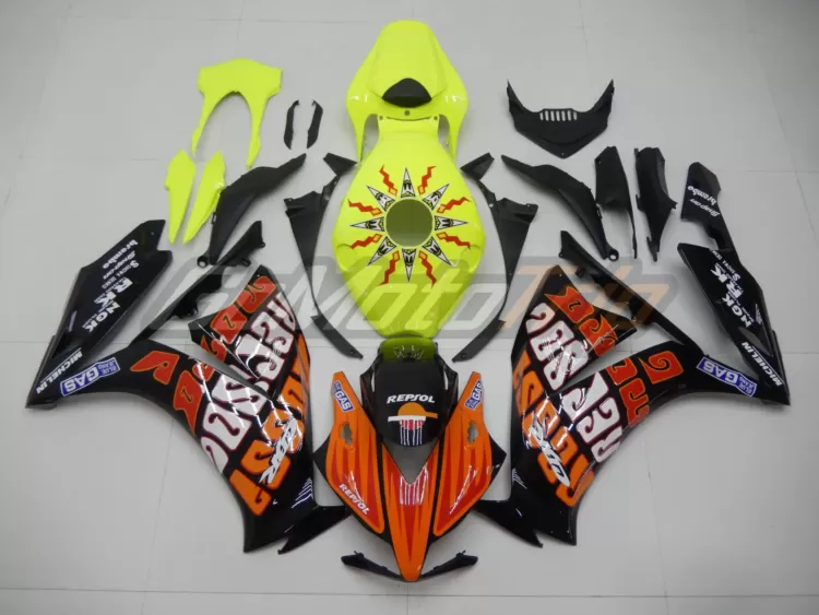 2012 2016 Honda Cbr1000rr Rossi Fairing 1