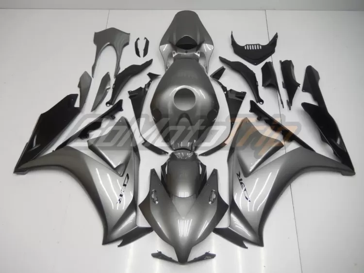 2012 2016 Honda Cbr1000rr Silver Gray Fairing 1