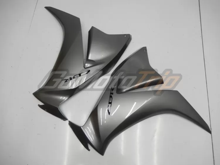 2012 2016 Honda Cbr1000rr Silver Gray Fairing 10