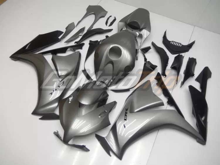 2012 2016 Honda Cbr1000rr Silver Gray Fairing 2