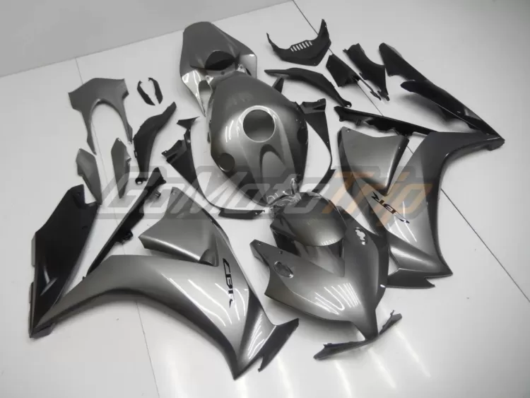 2012 2016 Honda Cbr1000rr Silver Gray Fairing 3