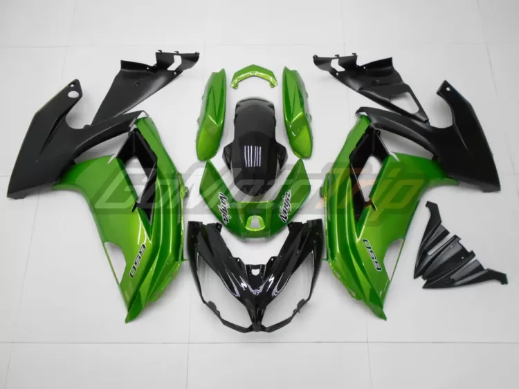 2012 2016 Kawasaki Ninja 650 Green Fairing 1