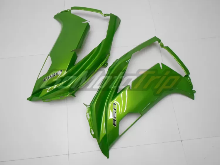 2012 2016 Kawasaki Ninja 650 Green Fairing 12