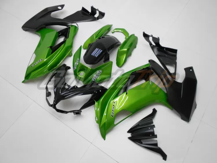 2012 2016 Kawasaki Ninja 650 Green Fairing 2