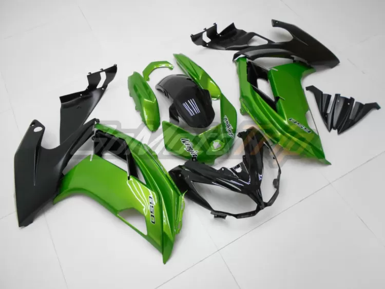 2012 2016 Kawasaki Ninja 650 Green Fairing 3