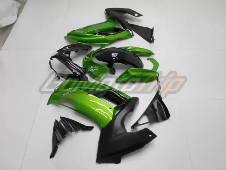 2012 2016 Kawasaki Ninja 650 Green Fairing 4