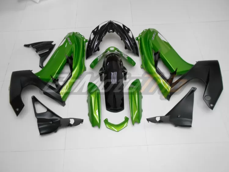 2012 2016 Kawasaki Ninja 650 Green Fairing 6