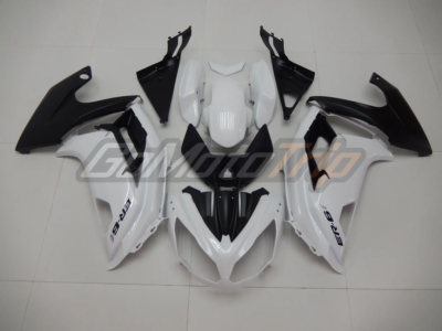 2012 2016 Kawasaki Ninja 650 Pearl White Fairing 1