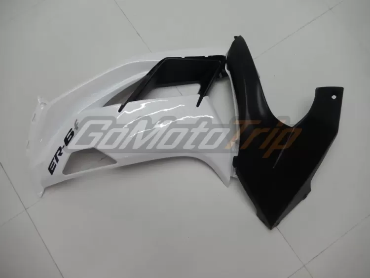 2012 2016 Kawasaki Ninja 650 Pearl White Fairing 10