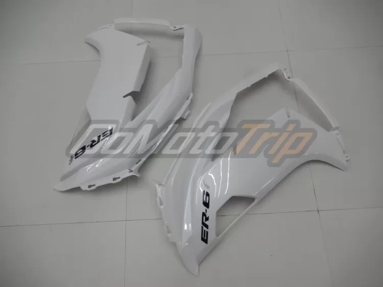 2012 2016 Kawasaki Ninja 650 Pearl White Fairing 12