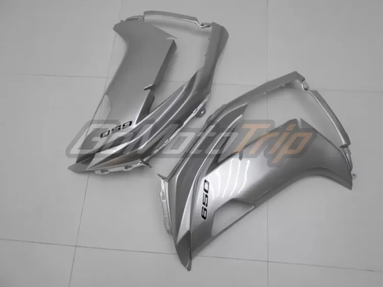 2012 2016 Kawasaki Ninja 650 Silver Fairing 13