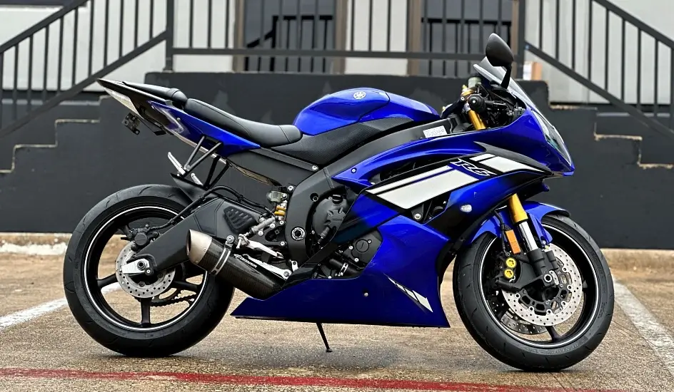 2012 Yamaha Yzf R6 Blue Fairing Edition 15