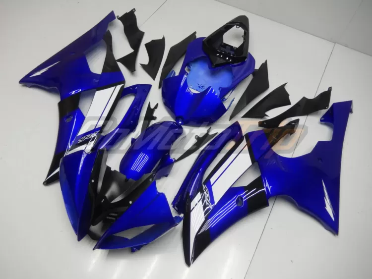 2012 Yamaha Yzf R6 Blue Fairing Edition 2