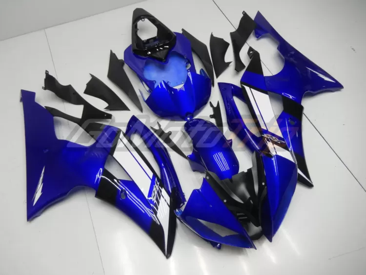 2012 Yamaha Yzf R6 Blue Fairing Edition 3