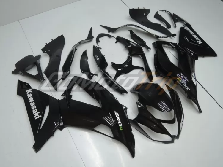 2013 2018 Kawasaki Ninja Zx 6r Black Fairing2 3