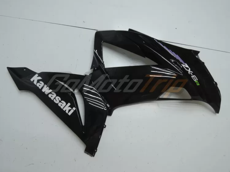 2013 2018 Kawasaki Ninja Zx 6r Black Fairing2 8