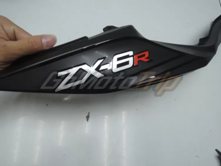 2013 2018 Kawasaki Ninja Zx 6r Black Fairing3 12