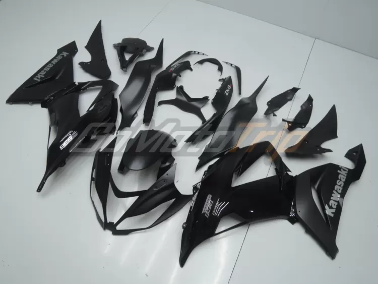 2013 2018 Kawasaki Ninja Zx 6r Black Fairing3 2