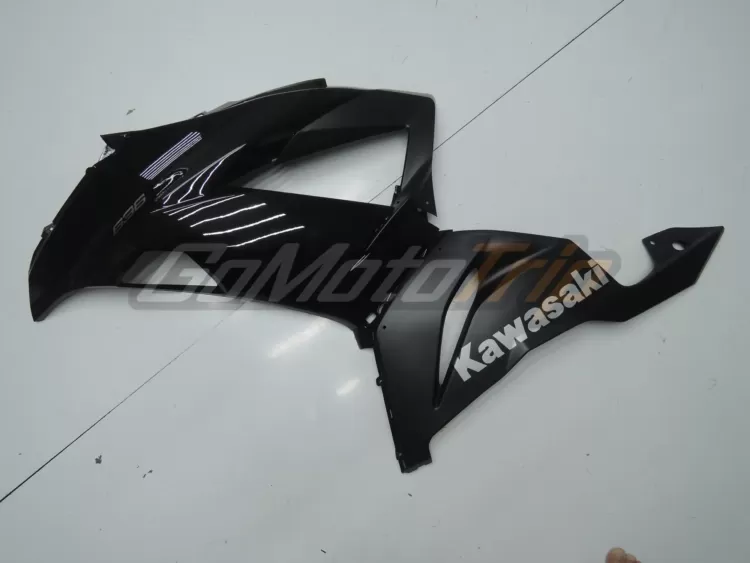 2013 2018 Kawasaki Ninja Zx 6r Black Fairing3 7