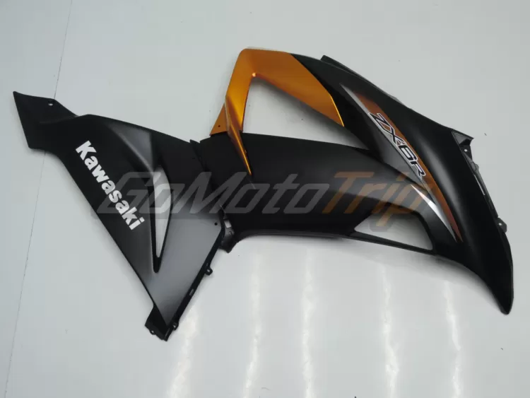 2013 2018 Kawasaki Ninja Zx 6r Black Gold Fairing 7