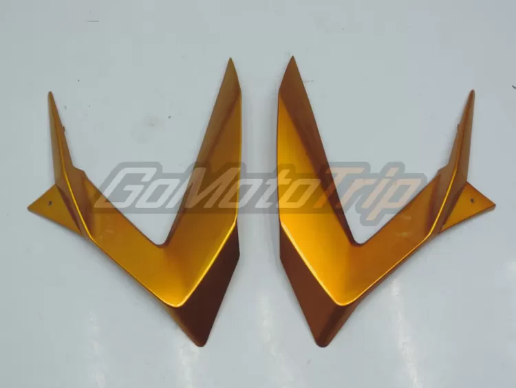 2013 2018 Kawasaki Ninja Zx 6r Black Gold Fairing 8