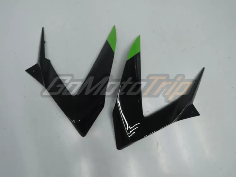 2013 2018 Kawasaki Ninja Zx 6r Black Green Fairing2 10