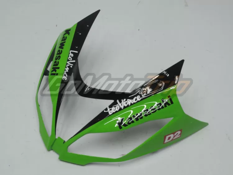 2013 2018 Kawasaki Ninja Zx 6r Black Green Fairing2 5