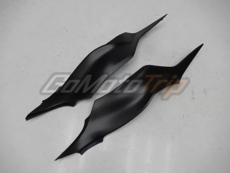 2013 2018 Kawasaki Ninja Zx 6r Black White Fairing 12