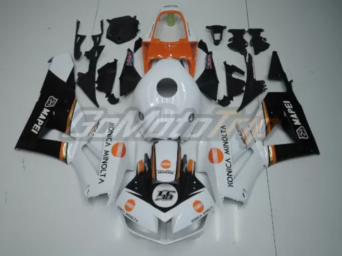 2013 2023 Honda Cbr600rr Orange Konica Minolta Fairing 1