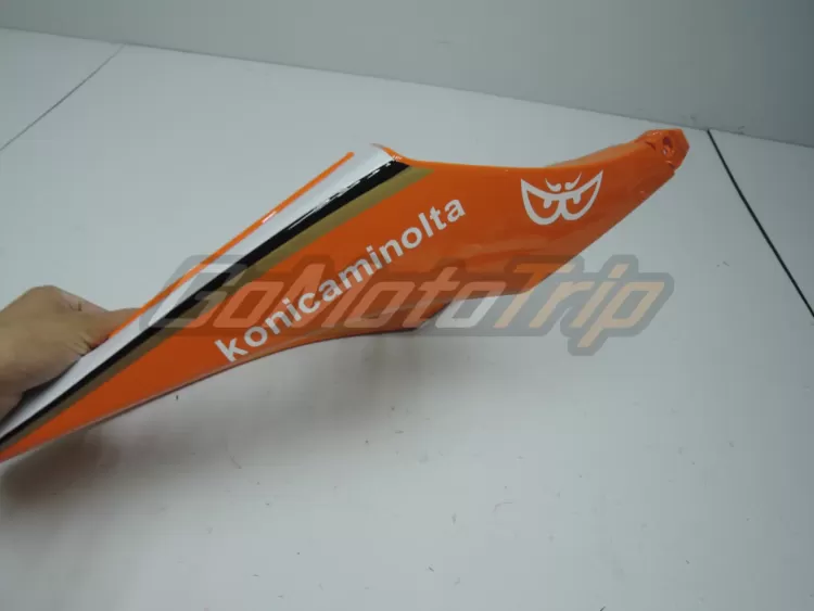 2013 2023 Honda Cbr600rr Orange Konica Minolta Fairing 11