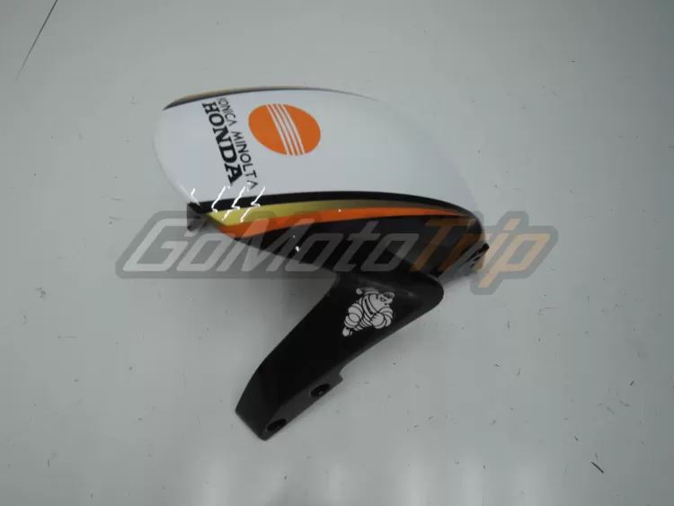 2013 2023 Honda Cbr600rr Orange Konica Minolta Fairing 6