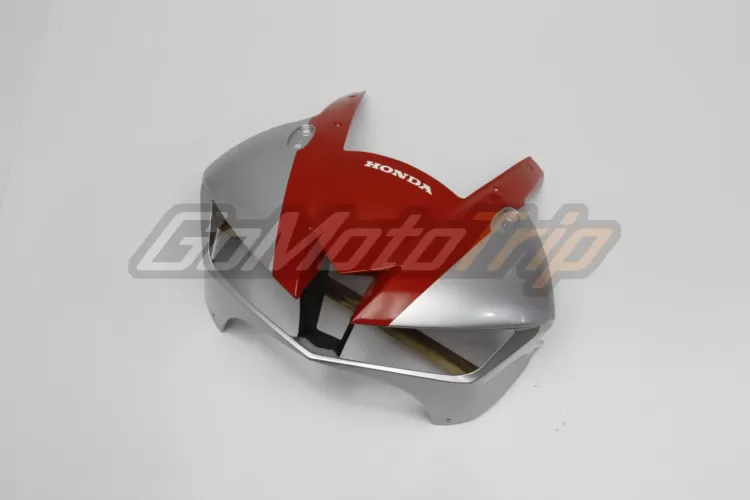 2013 2023 Honda Cbr600rr Red Silver Fairing 4