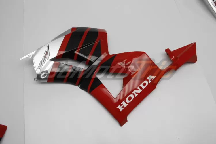 2013 2023 Honda Cbr600rr Red Silver Fairing 8