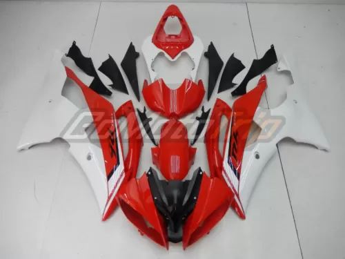 2013 Yamaha Yzf R6 Red White Fairing Edition 1