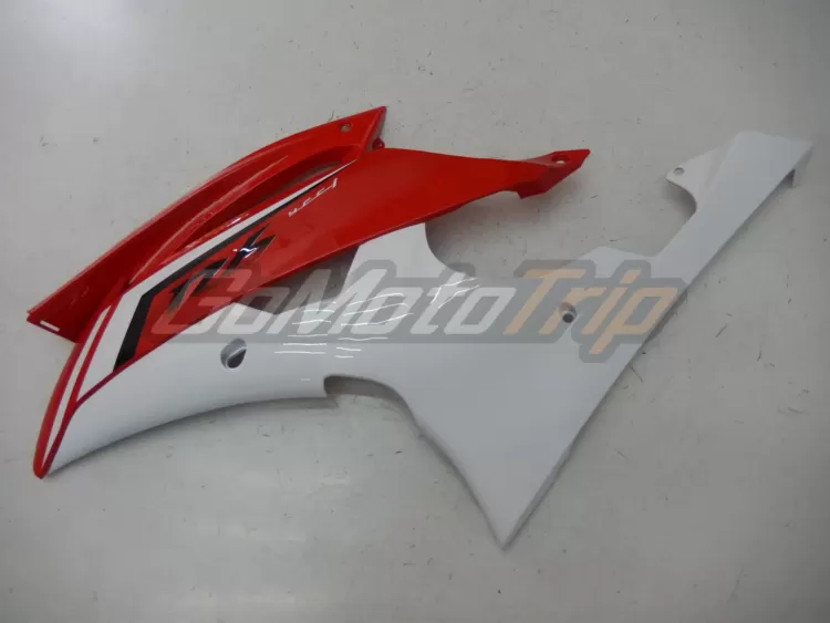 2013 Yamaha Yzf R6 Red White Fairing Edition 11