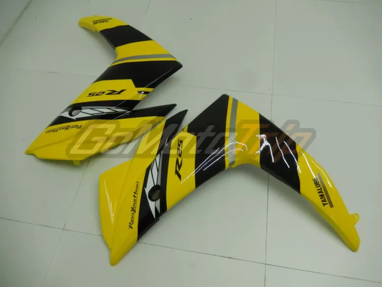 2014 2018 Yamaha Yzf R25 Black Yellow Fairing 13