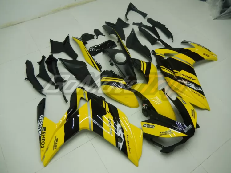 2014 2018 Yamaha Yzf R25 Black Yellow Fairing 3