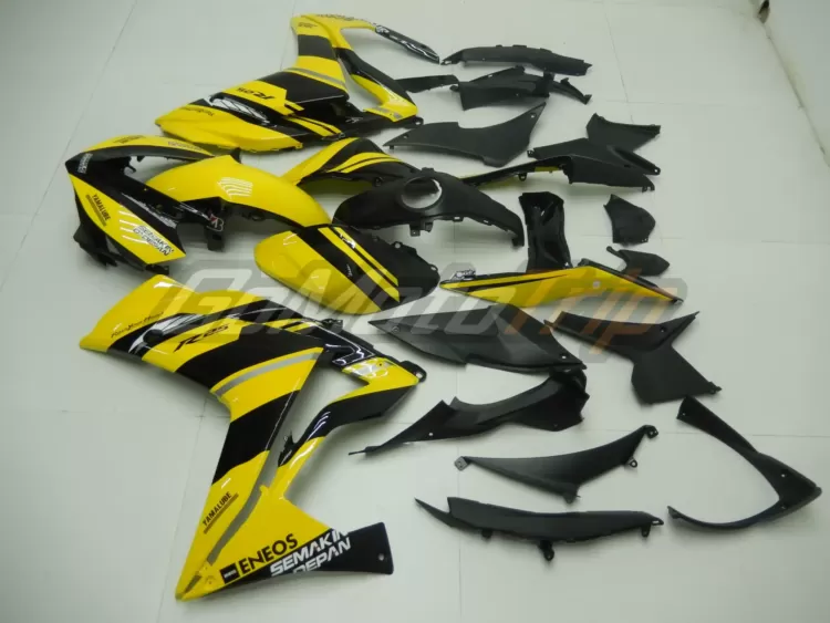 2014 2018 Yamaha Yzf R25 Black Yellow Fairing 4