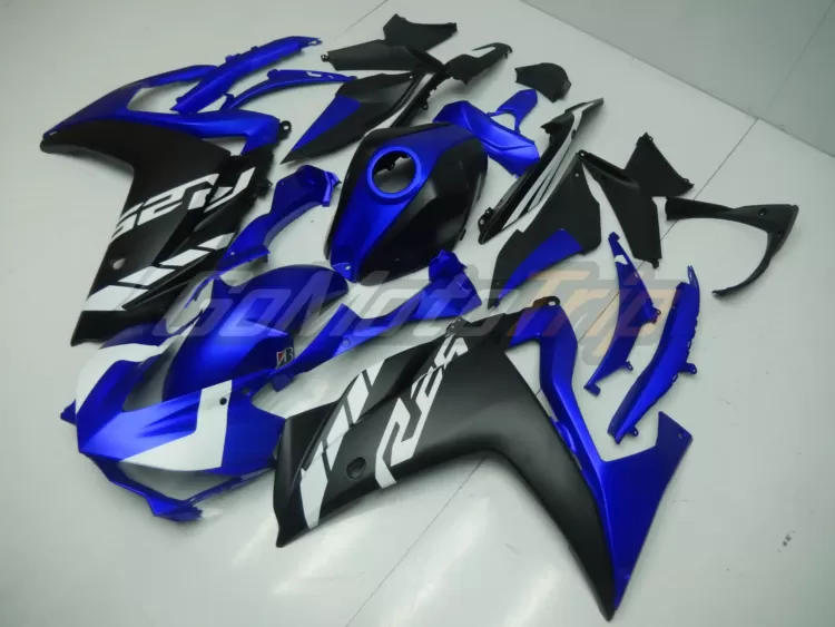 2014 2018 Yamaha Yzf R25 Blue Black Fairing 2