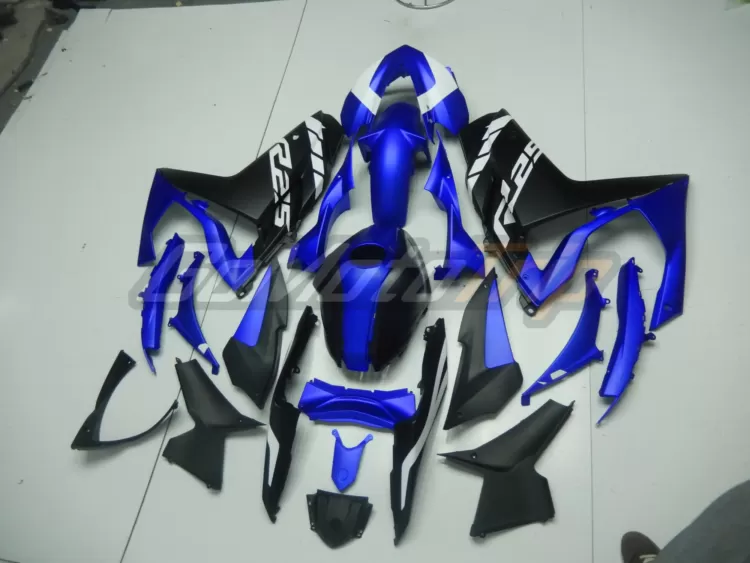 2014 2018 Yamaha Yzf R25 Blue Black Fairing 4