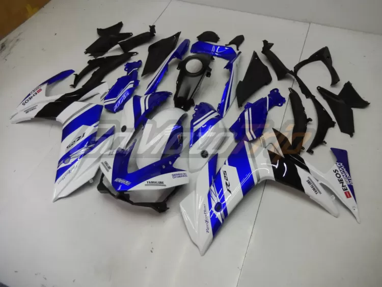 2014 2018 Yamaha Yzf R25 Blue White Fairing 2