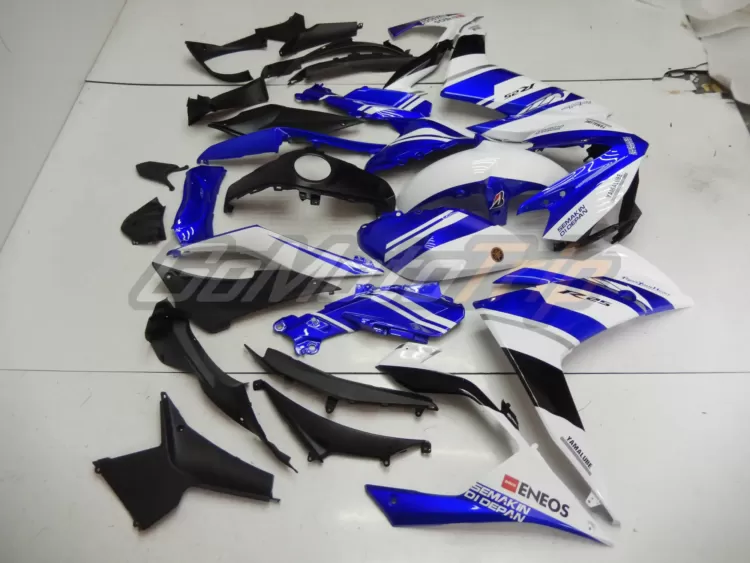 2014 2018 Yamaha Yzf R25 Blue White Fairing 5