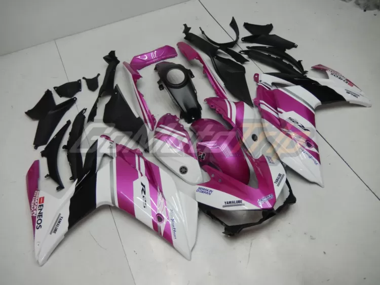 2014 2018 Yamaha Yzf R25 Pink White Fairing 3