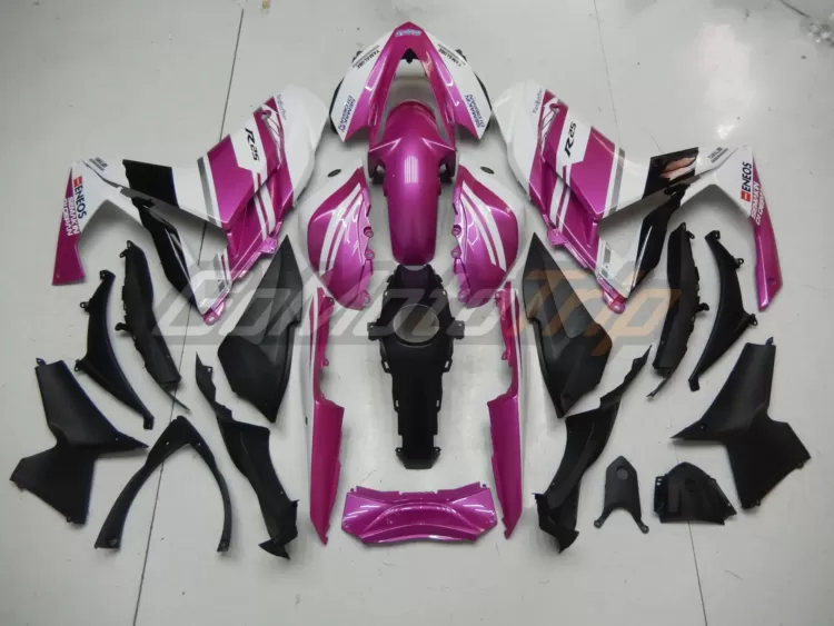 2014 2018 Yamaha Yzf R25 Pink White Fairing 6