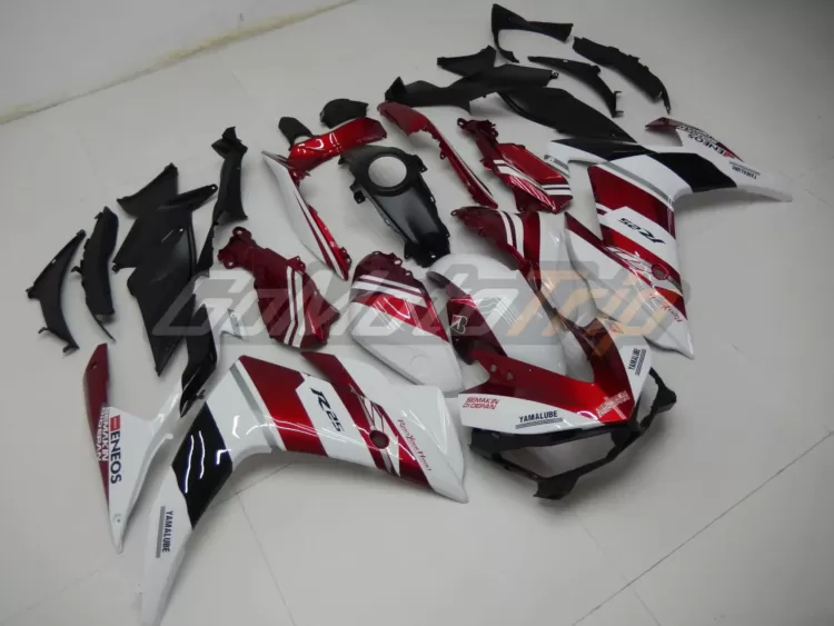 2014 2018 Yamaha Yzf R25 Red White Fairing 3