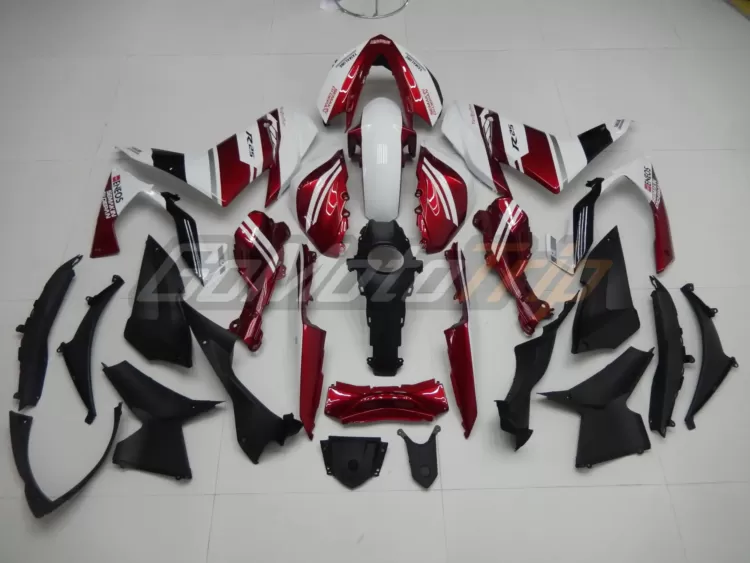 2014 2018 Yamaha Yzf R25 Red White Fairing 6