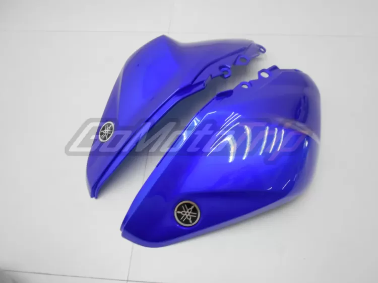 2014 2018 Yamaha Yzf R3 Blue White Fairing 12