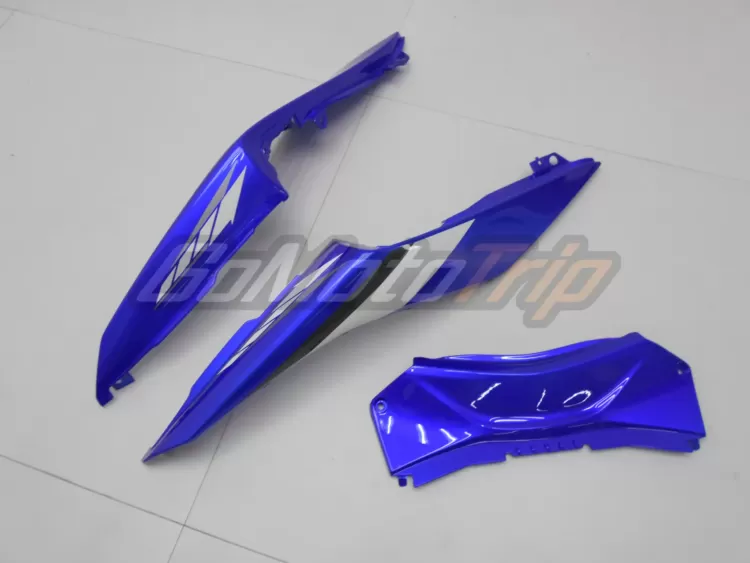 2014 2018 Yamaha Yzf R3 Blue White Fairing 17