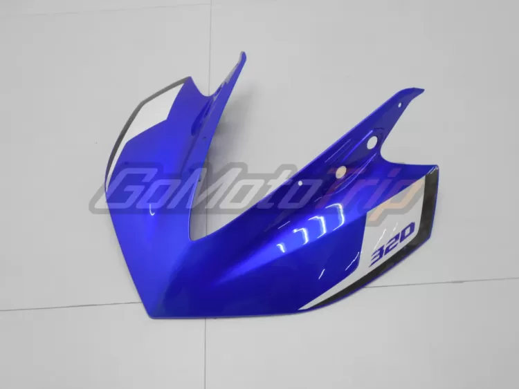 2014 2018 Yamaha Yzf R3 Blue White Fairing 8