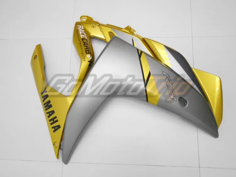 2014 2018 Yamaha Yzf R3 Gold Silver Fairing 13